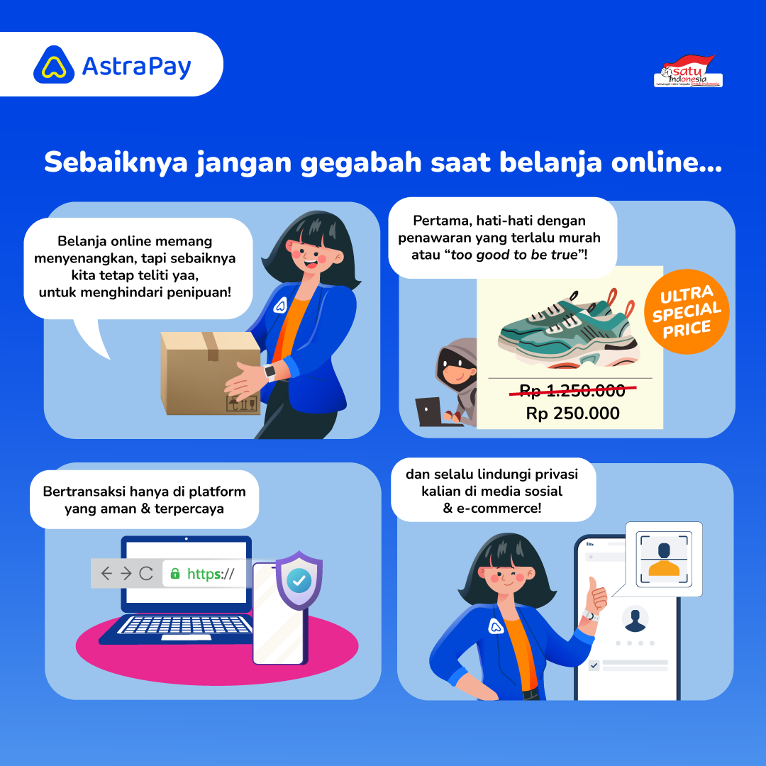 Waspada Penipuan Berbelanja Di Online Shop! Simak Tips Berikut!